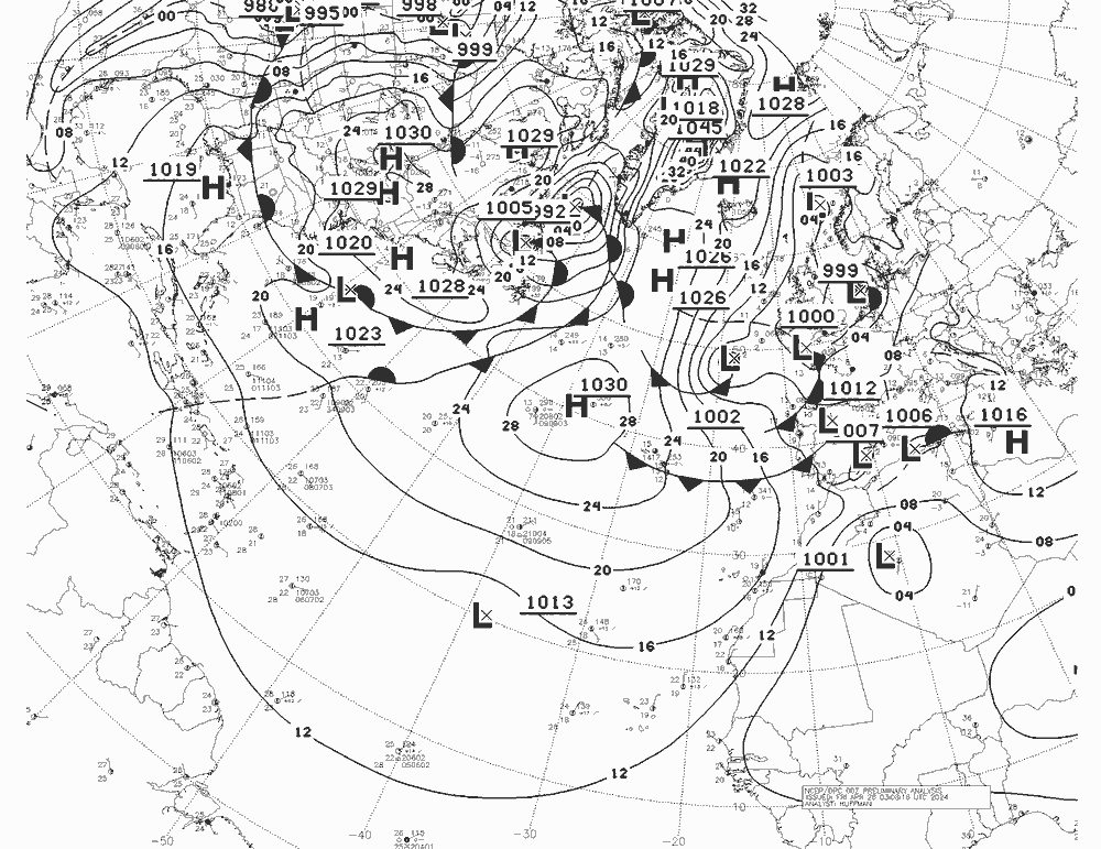 NWS Fronts Pá 26.04.2024 00 UTC