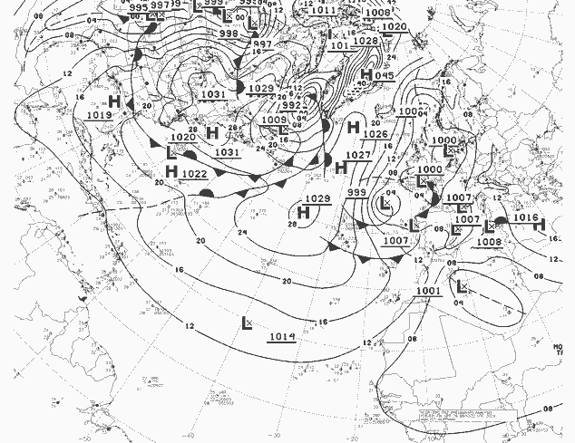 NWS Fronts пт 26.04.2024 06 UTC