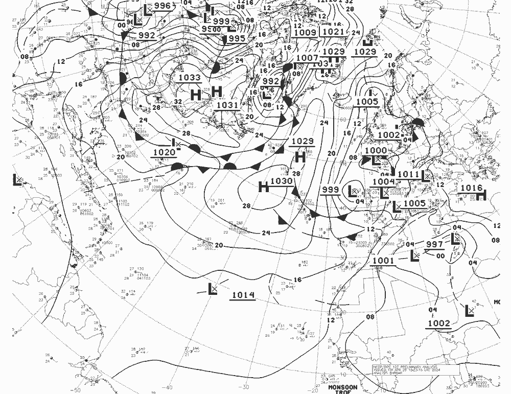 NWS Fronts Fr 26.04.2024 12 UTC