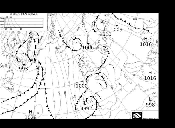 MetOffice UK Fronts Cu 26.04.2024 12 UTC