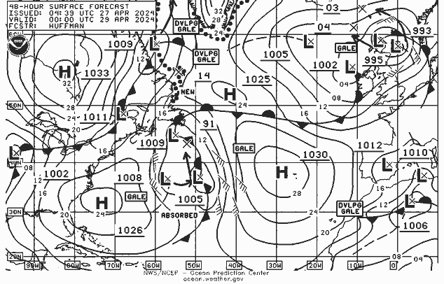 NWS Fronts Po 29.04.2024 00 UTC