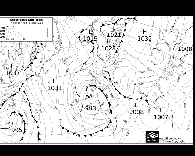 MetOffice UK Fronts Ter 30.04.2024 12 UTC