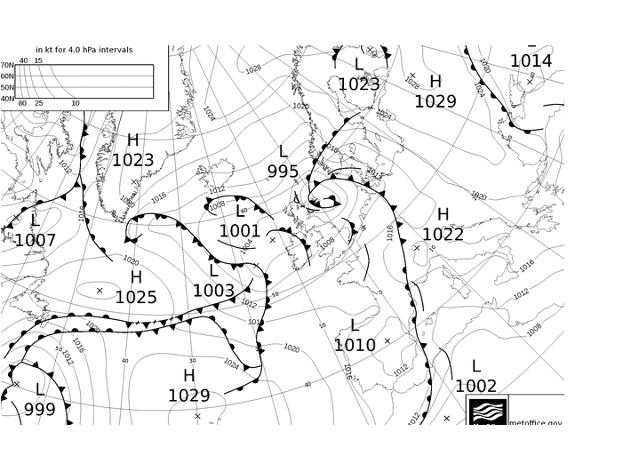 MetOffice UK Fronts dim 28.04.2024 12 UTC