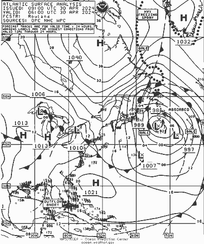 NOAA Fronts Ter 30.04.2024 06 UTC