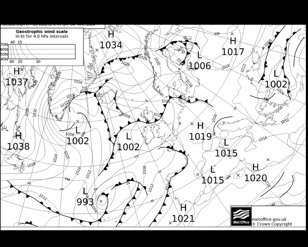 MetOffice UK Fronts sab 04.05.2024 18 UTC