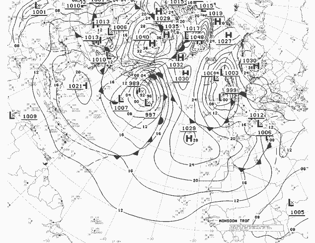 NWS Fronts Út 30.04.2024 06 UTC