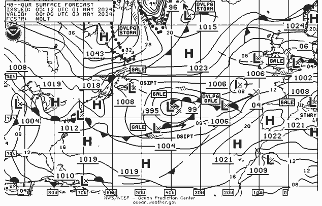 NWS Fronts ven 03.05.2024 00 UTC