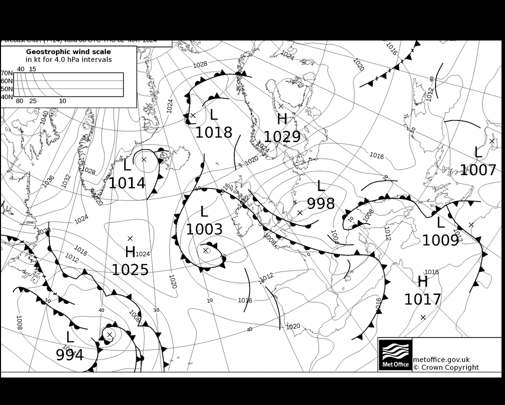 MetOffice UK Fronts  02.05.2024 00 UTC