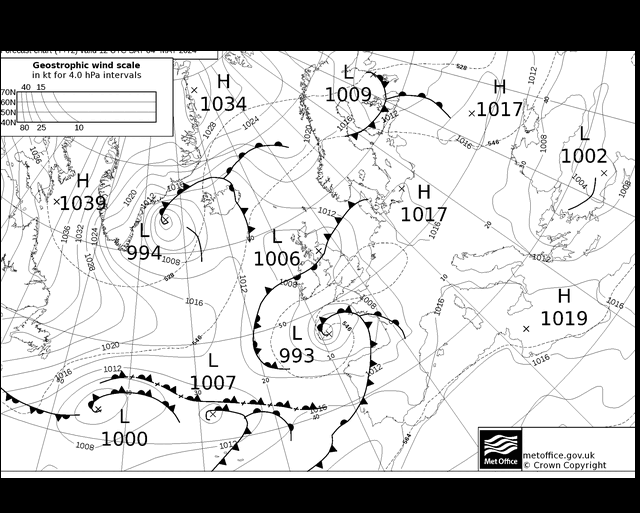 MetOffice UK Fronts so. 04.05.2024 12 UTC