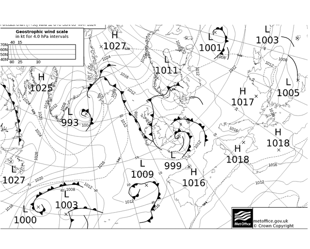 MetOffice UK Fronts dim 05.05.2024 18 UTC