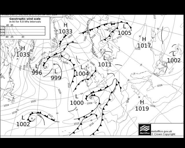 MetOffice UK Fronts Cts 04.05.2024 18 UTC