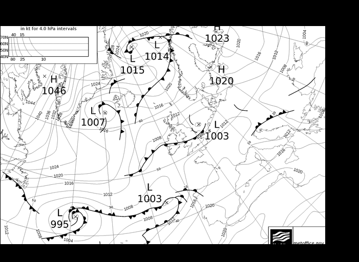 MetOffice UK Fronts пт 03.05.2024 06 UTC