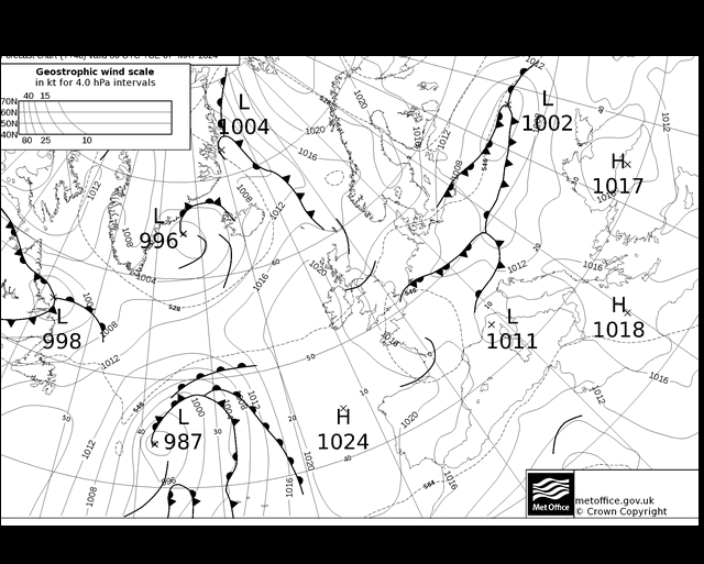 MetOffice UK Fronts  07.05.2024 00 UTC