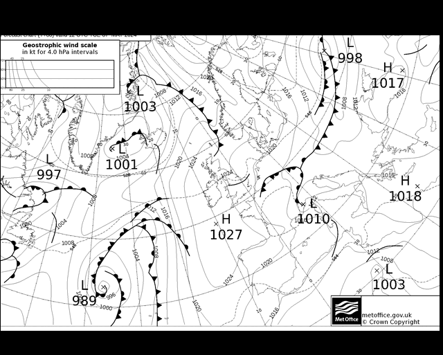 MetOffice UK Fronts  07.05.2024 12 UTC