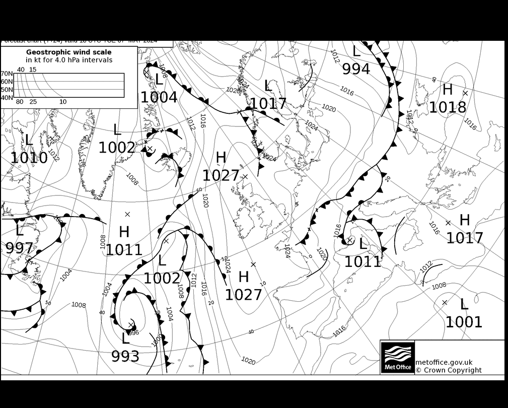 MetOffice UK Fronts Tu 07.05.2024 18 UTC