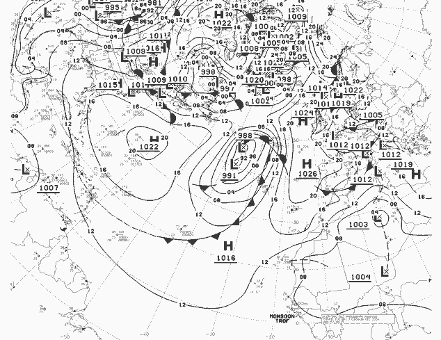 NWS Fronts Út 07.05.2024 00 UTC