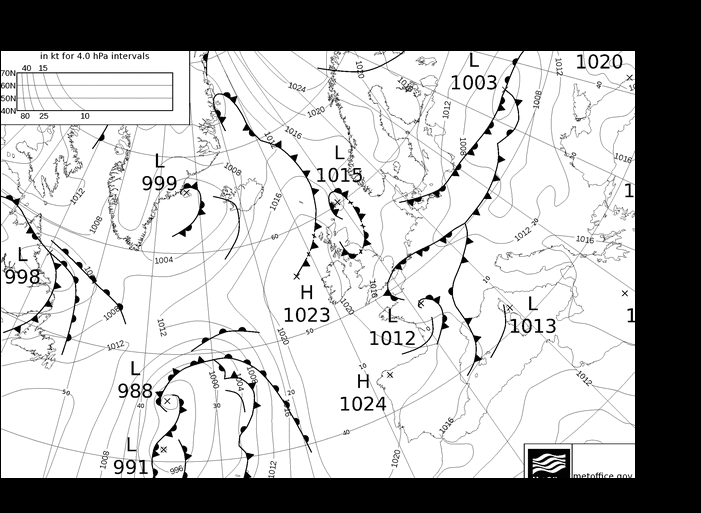 MetOffice UK Fronts Sa 07.05.2024 18 UTC