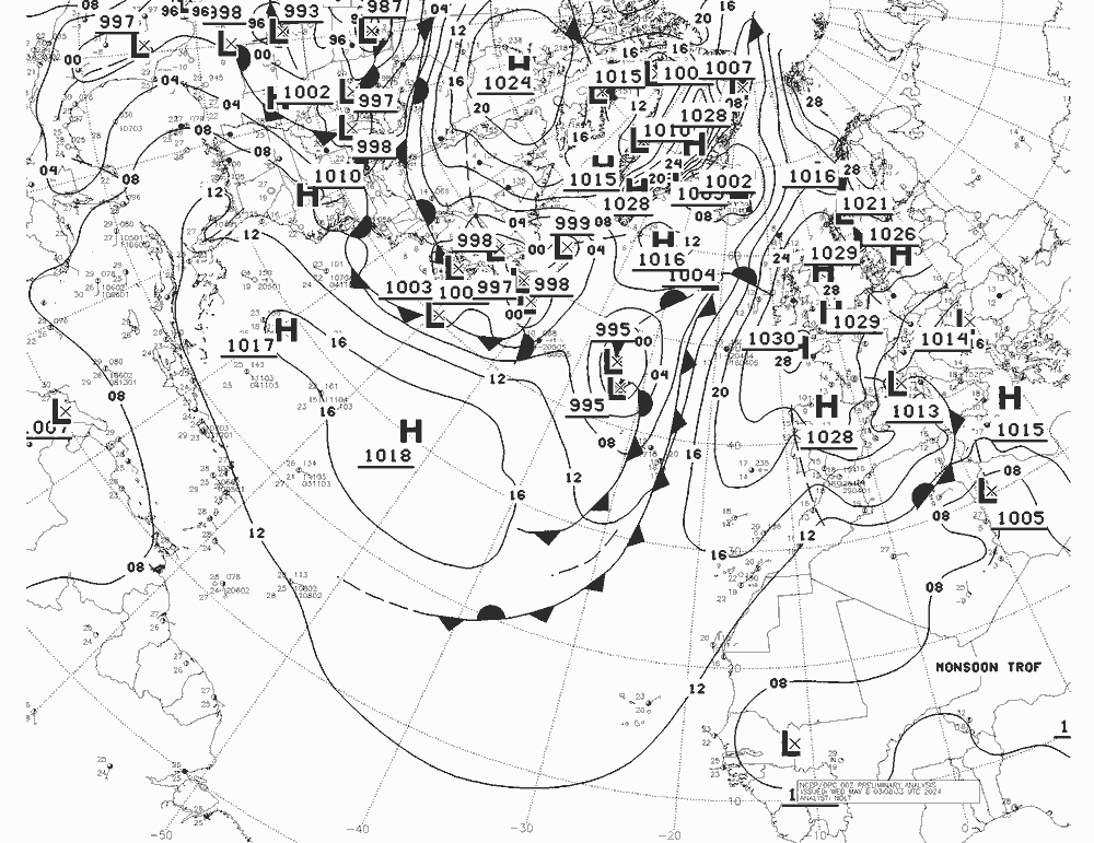 NWS Fronts We 08.05.2024 00 UTC