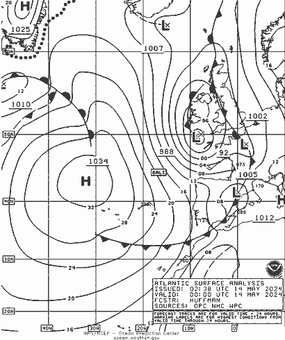 NOAA Fronts mar 14.05.2024 00 UTC