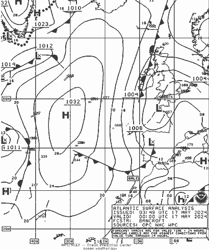 NOAA Fronts pt. 17.05.2024 00 UTC