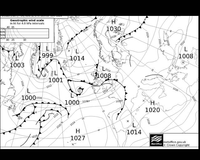 MetOffice UK Fronts Вс 26.05.2024 12 UTC