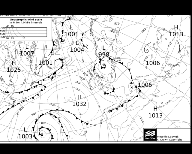 MetOffice UK Fronts jeu 30.05.2024 18 UTC