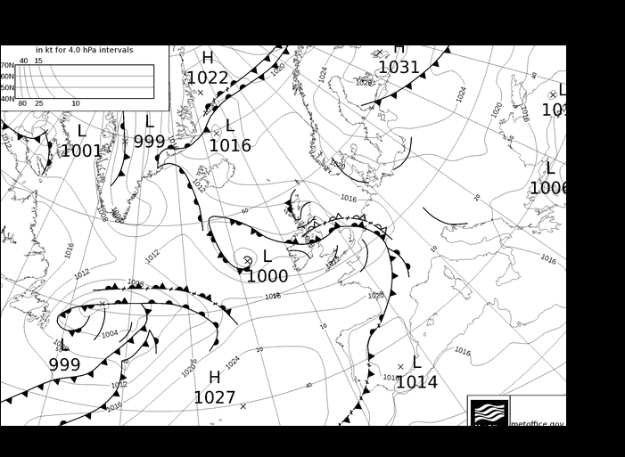 MetOffice UK Fronts dom 26.05.2024 06 UTC