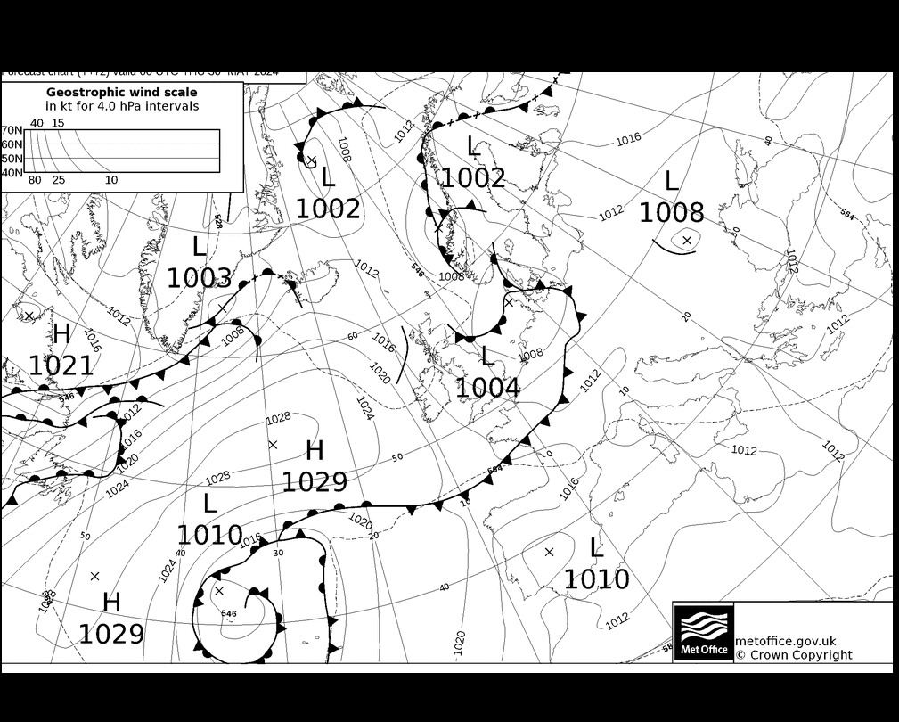 MetOffice UK Fronts Per 30.05.2024 00 UTC