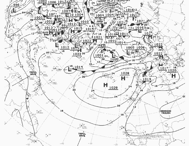 NWS Fronts pon. 27.05.2024 00 UTC