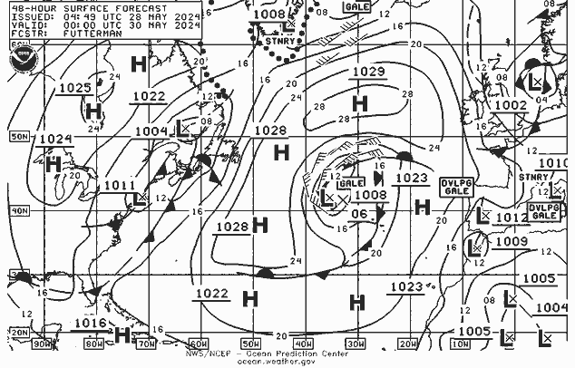 NWS Fronts Qui 30.05.2024 00 UTC