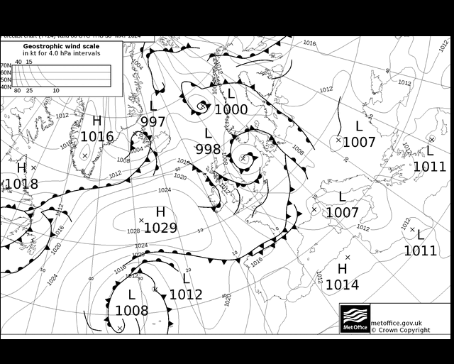 MetOffice UK Fronts Per 30.05.2024 06 UTC