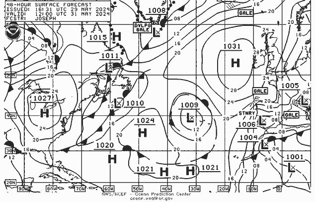 NWS Fronts Pá 31.05.2024 12 UTC