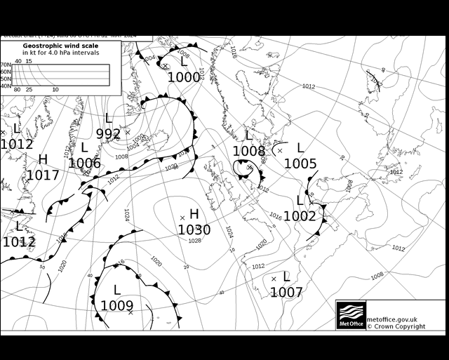 MetOffice UK Fronts Sex 31.05.2024 00 UTC