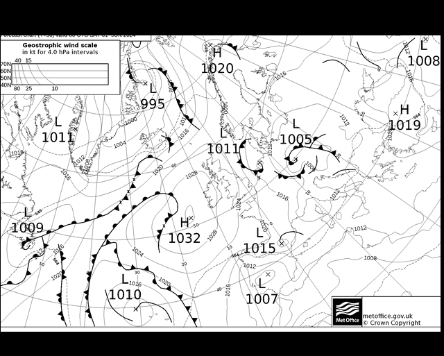 MetOffice UK Fronts sab 01.06.2024 00 UTC