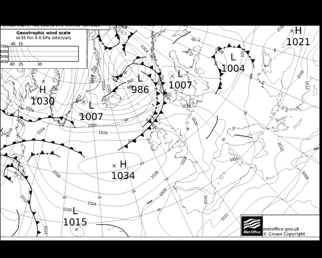 MetOffice UK Fronts Pzt 03.06.2024 00 UTC