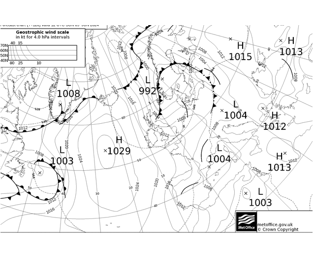 MetOffice UK Fronts dim 09.06.2024 18 UTC