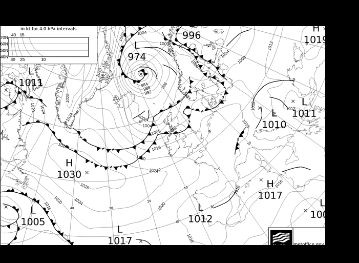 MetOffice UK Fronts Sa 04.06.2024 00 UTC