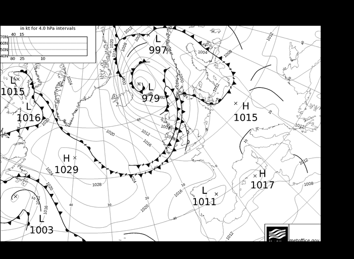 MetOffice UK Fronts вт 04.06.2024 06 UTC