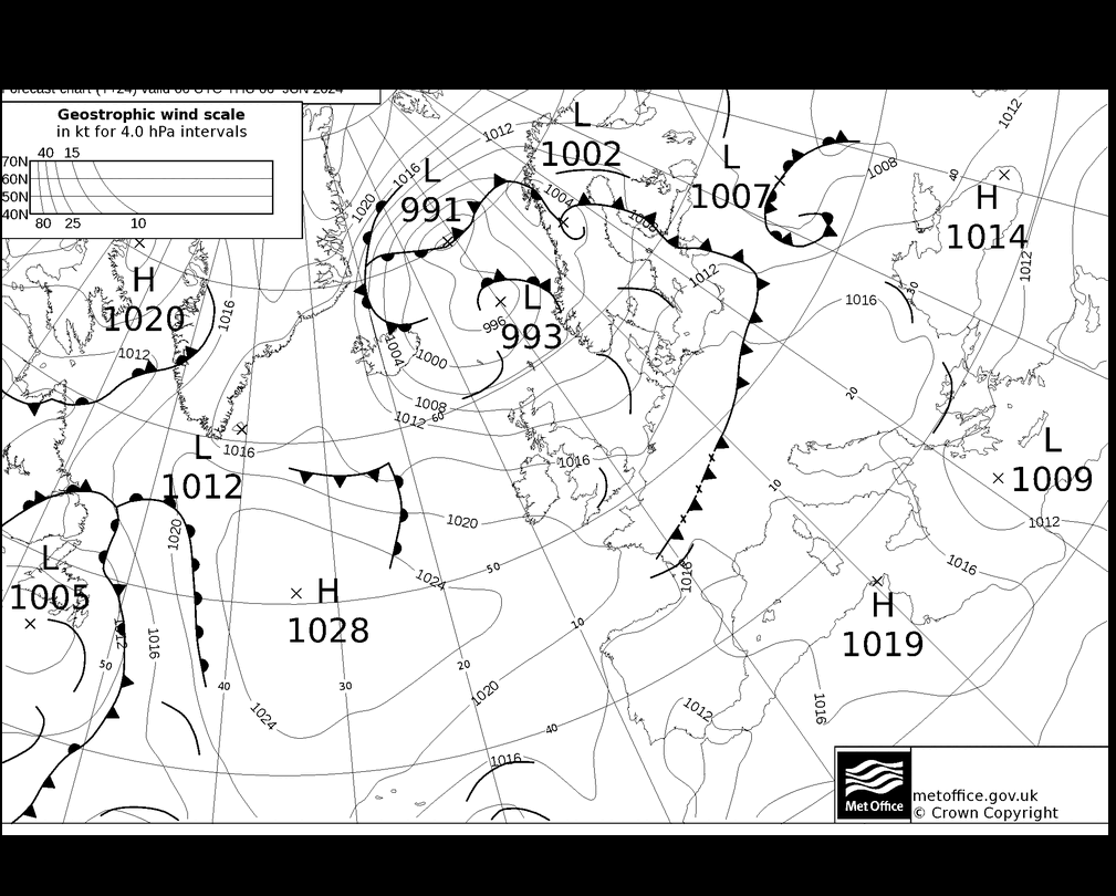 MetOffice UK Fronts Th 06.06.2024 06 UTC