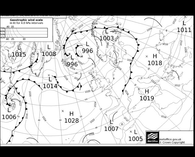 MetOffice UK Fronts gio 06.06.2024 18 UTC