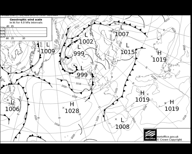 MetOffice UK Fronts пт 07.06.2024 06 UTC