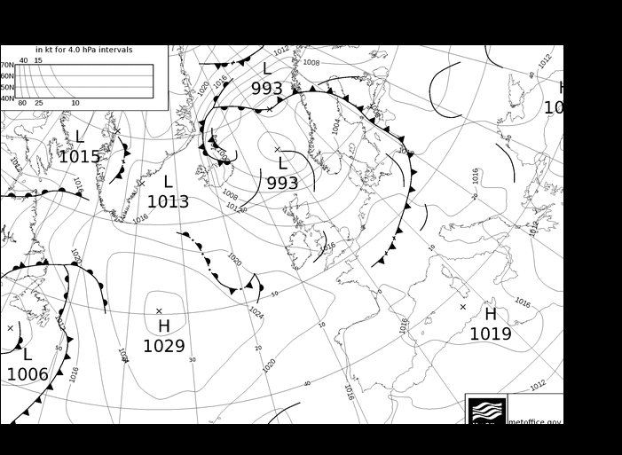 MetOffice UK Fronts Čt 06.06.2024 00 UTC