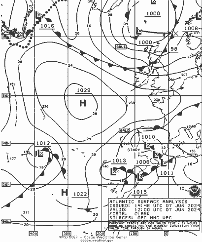 NOAA Fronts ven 07.06.2024 12 UTC