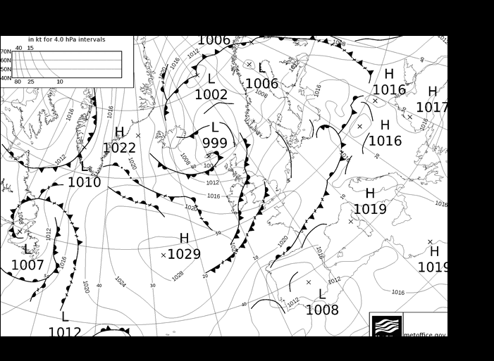 MetOffice UK Fronts Pá 07.06.2024 12 UTC