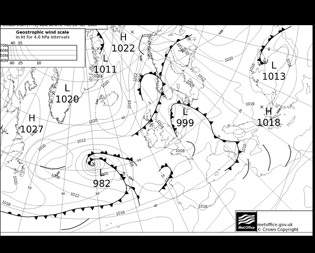 MetOffice UK Fronts Tu 24.09.2024 00 UTC