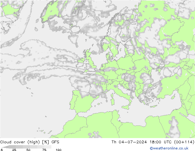云 (中) GFS 星期四 04.07.2024 18 UTC