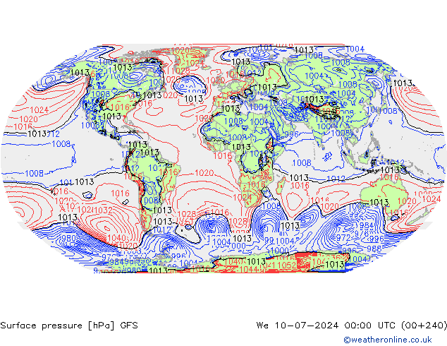 GFS: 星期三 10.07.2024 00 UTC