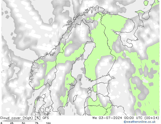 云 (中) GFS 星期三 03.07.2024 00 UTC