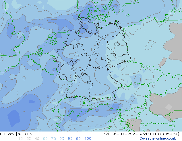 RV 2m GFS za 06.07.2024 06 UTC