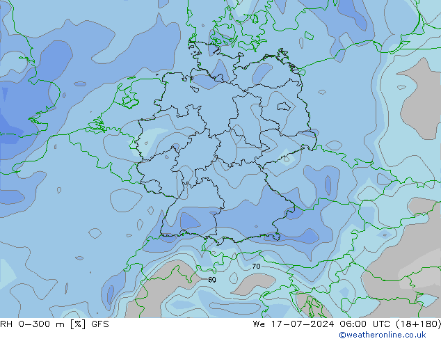 RV 0-300 m GFS wo 17.07.2024 06 UTC
